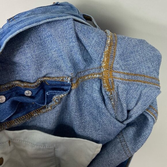 Madewell Rivet & Thread Straight Leg Premium Denim Jeans Size 24 Button Fly Jean - Picture 8 of 13